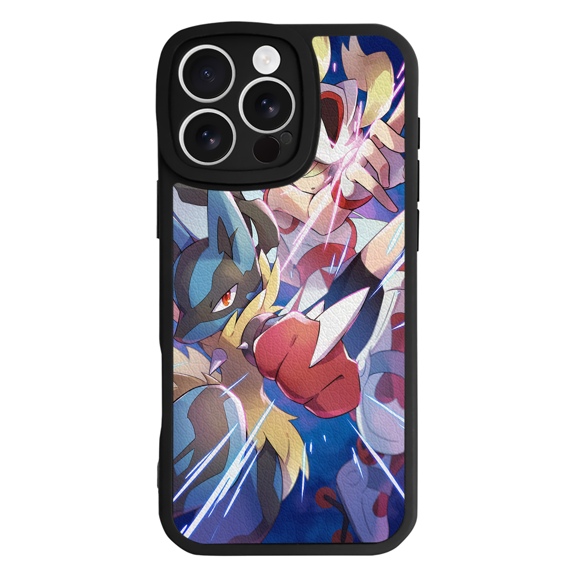 （画像用） ポケットモンスター Pokémon 【iPhone 16シリーズ対応】シリコンスマホケース（レザー調） 材質：シリコン